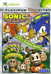 Sonic Mega Collection Plus and Super Monkey Ball Deluxe - (CIB) (Xbox)