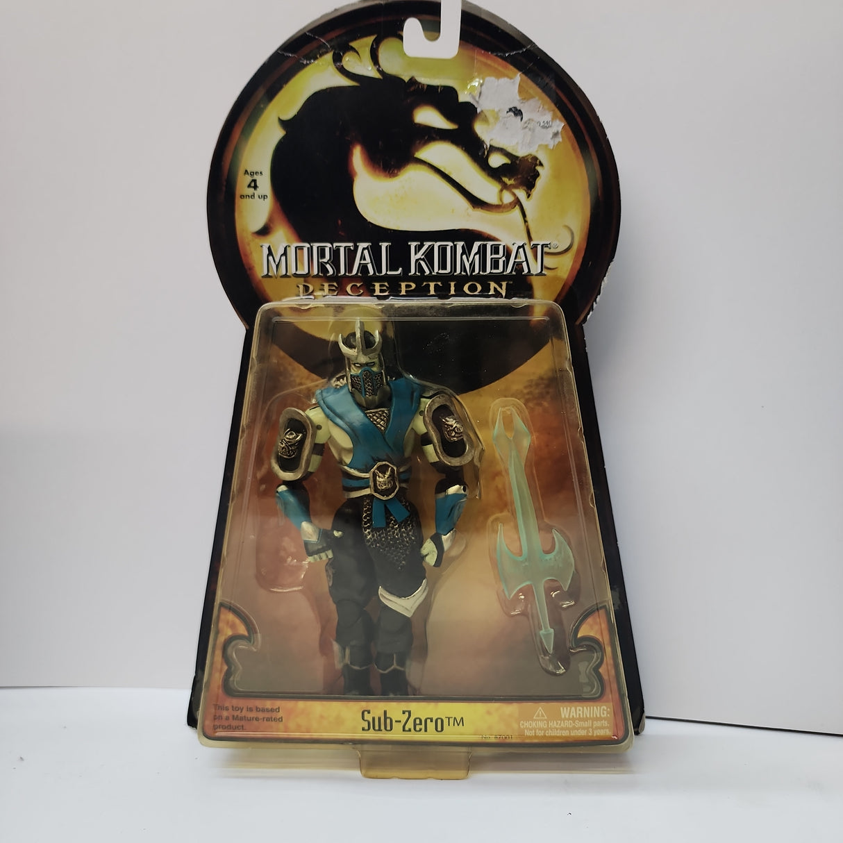 Figura Mortal Kombat Deception Sub Zero - (Sellado - P/O) (Jazwares) (2005)