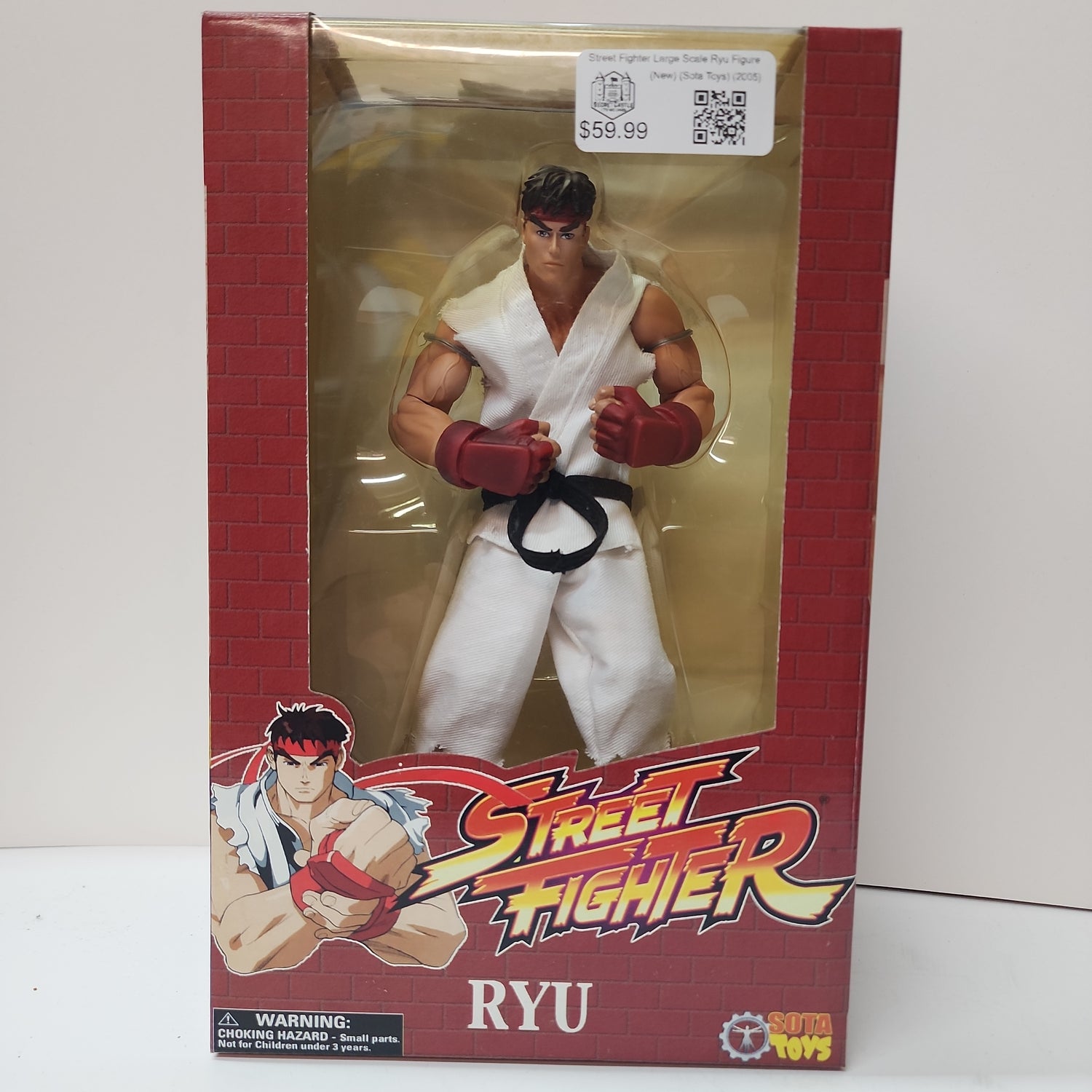 Street Fighter Large Scale Ryu Figure - (Sealed - P/O) (Sota Toys) (2005)