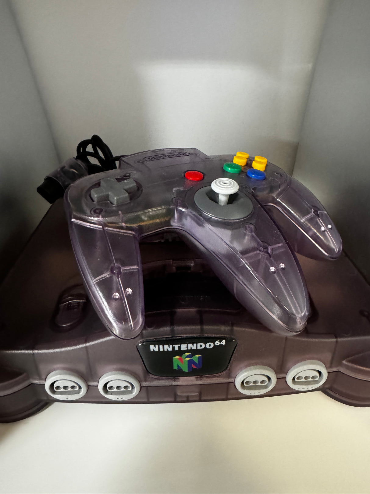 Atomic Purple Nintendo 64 (re-shell) - (LS) (Nintendo 64)