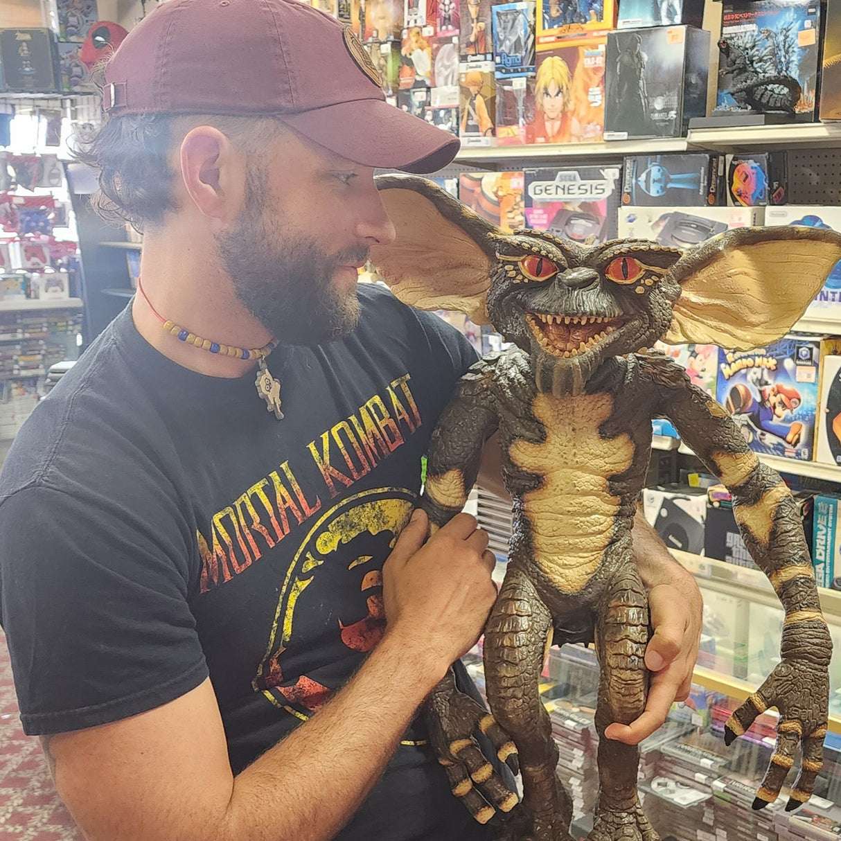 Réplica de marioneta de utilería de Gremlins de tamaño natural (usada)