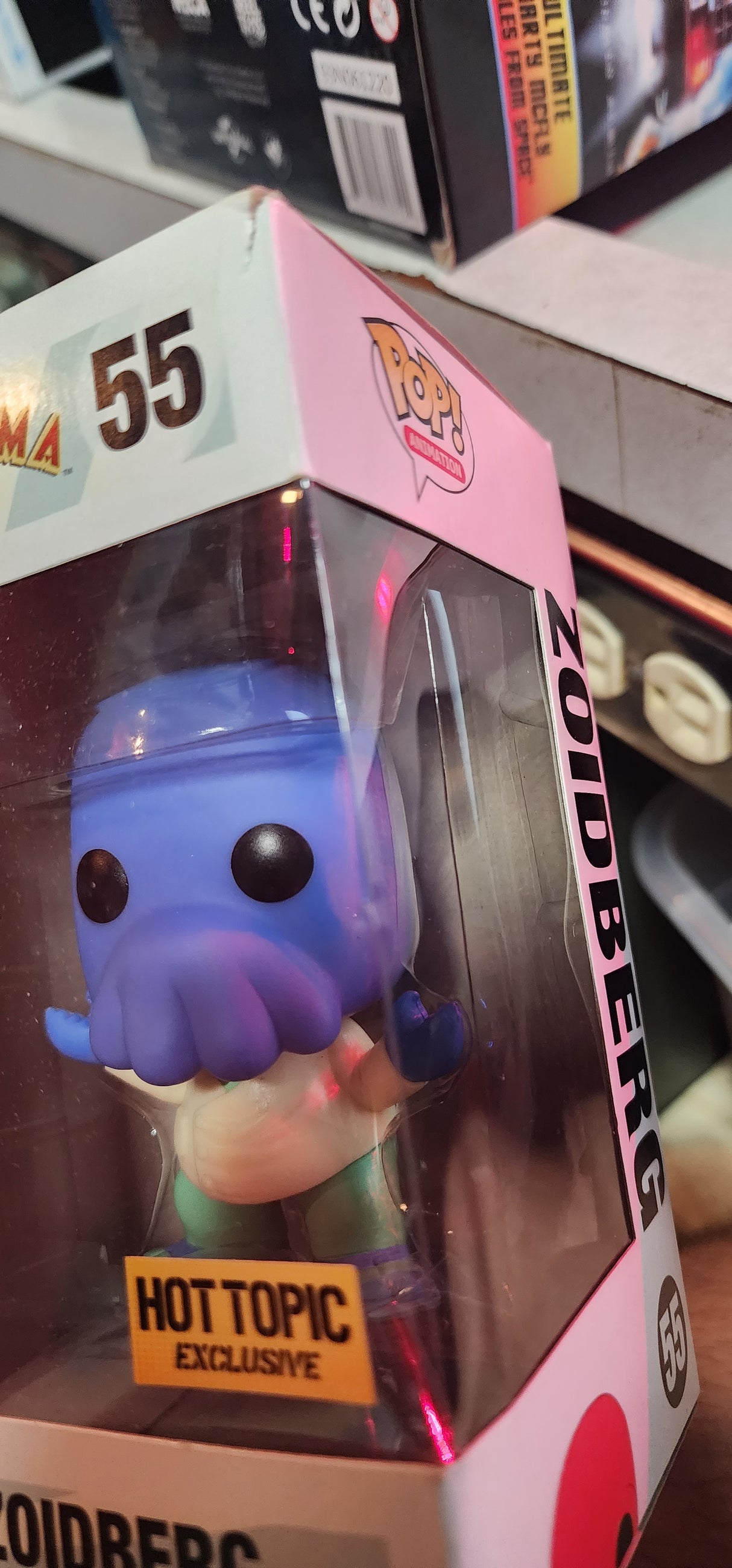 Animación POP Zoidberg Futurama (Exclusivo de Hot Topic) 55 (Daño leve en la caja)