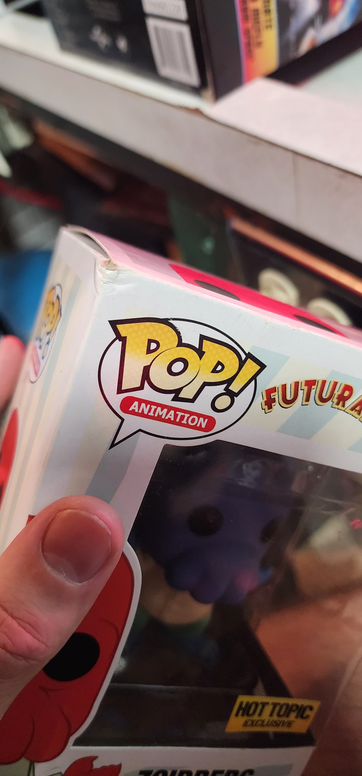 Animación POP Zoidberg Futurama (Exclusivo de Hot Topic) 55 (Daño leve en la caja)