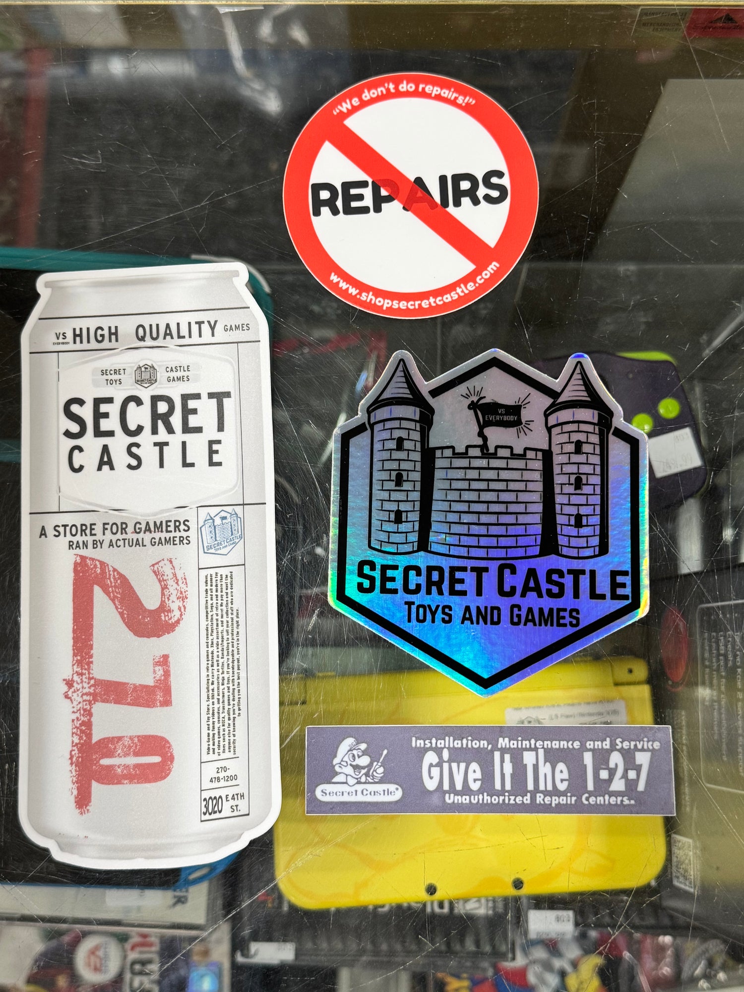 Secret Castle Premium 6-Sticker Pack