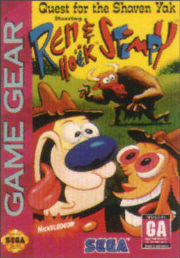 Ren and Stimpy Quest for the Shaven Yak - (LS) (Sega Game Gear)