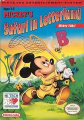 Mickey's Safari in Letterland - (LS) (NES)