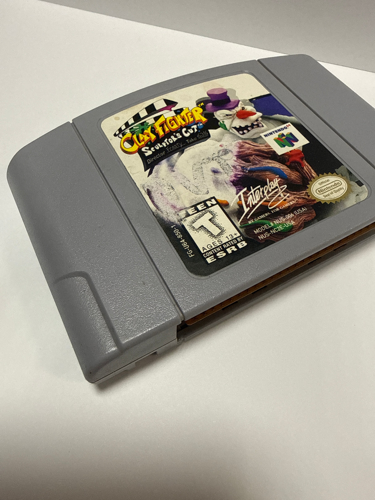 Clay Fighter Sculptors Cut - (LS Flaw) (Nintendo 64)
