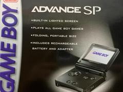 Gameboy advance sp onyx - (LS Flaw) (GameBoy Advance)