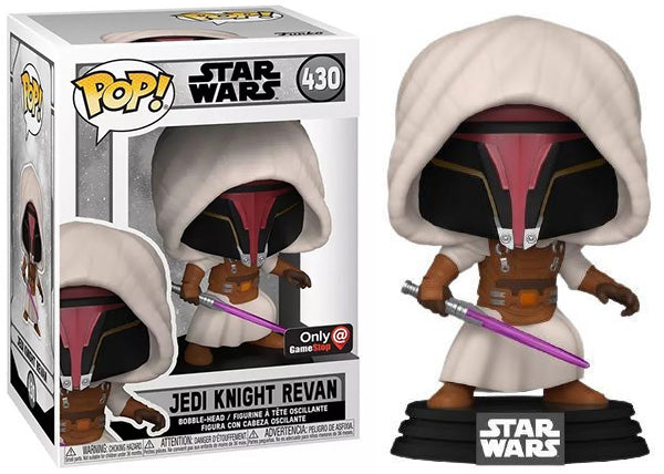 Funko Pop Star Wars Jedi Knight Revan GME excl #430