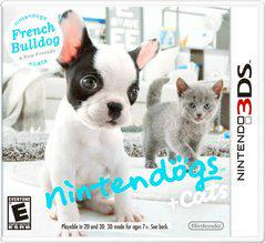 An image of the game, console, or accessory Nintendogs + Cats: French Bulldog & New Friends - (CIB) (Nintendo 3DS)
