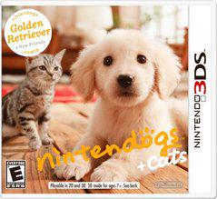 An image of the game, console, or accessory Nintendogs + Cats: Golden Retriever & New Friends - (CIB) (Nintendo 3DS)