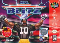 An image of the game, console, or accessory NFL Blitz - (CIB Flaw) (Nintendo 64)