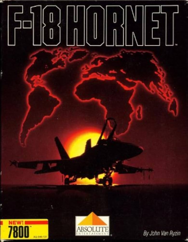 F-18 Hornet - (LS) (Atari 7800)