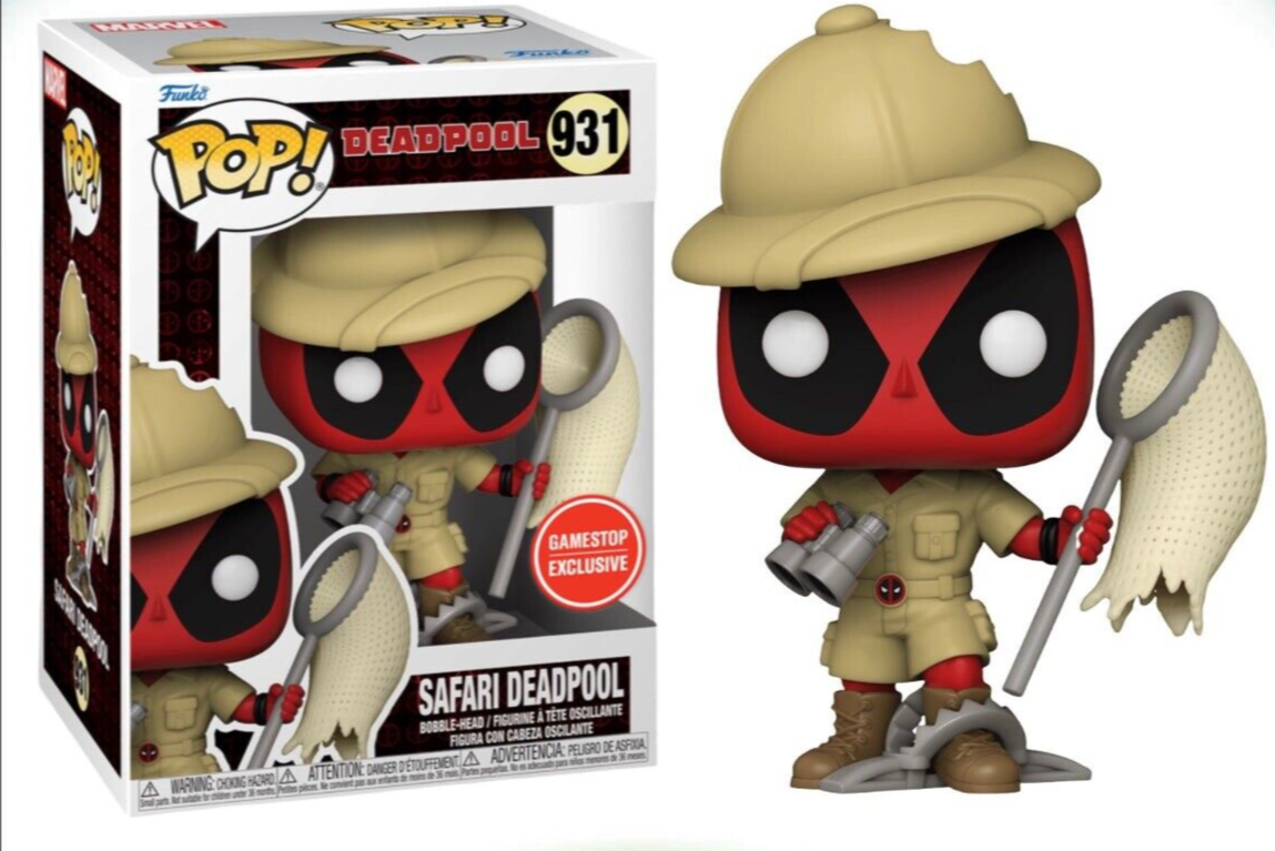Funko Pop Safari Deadpool GME Excl #931