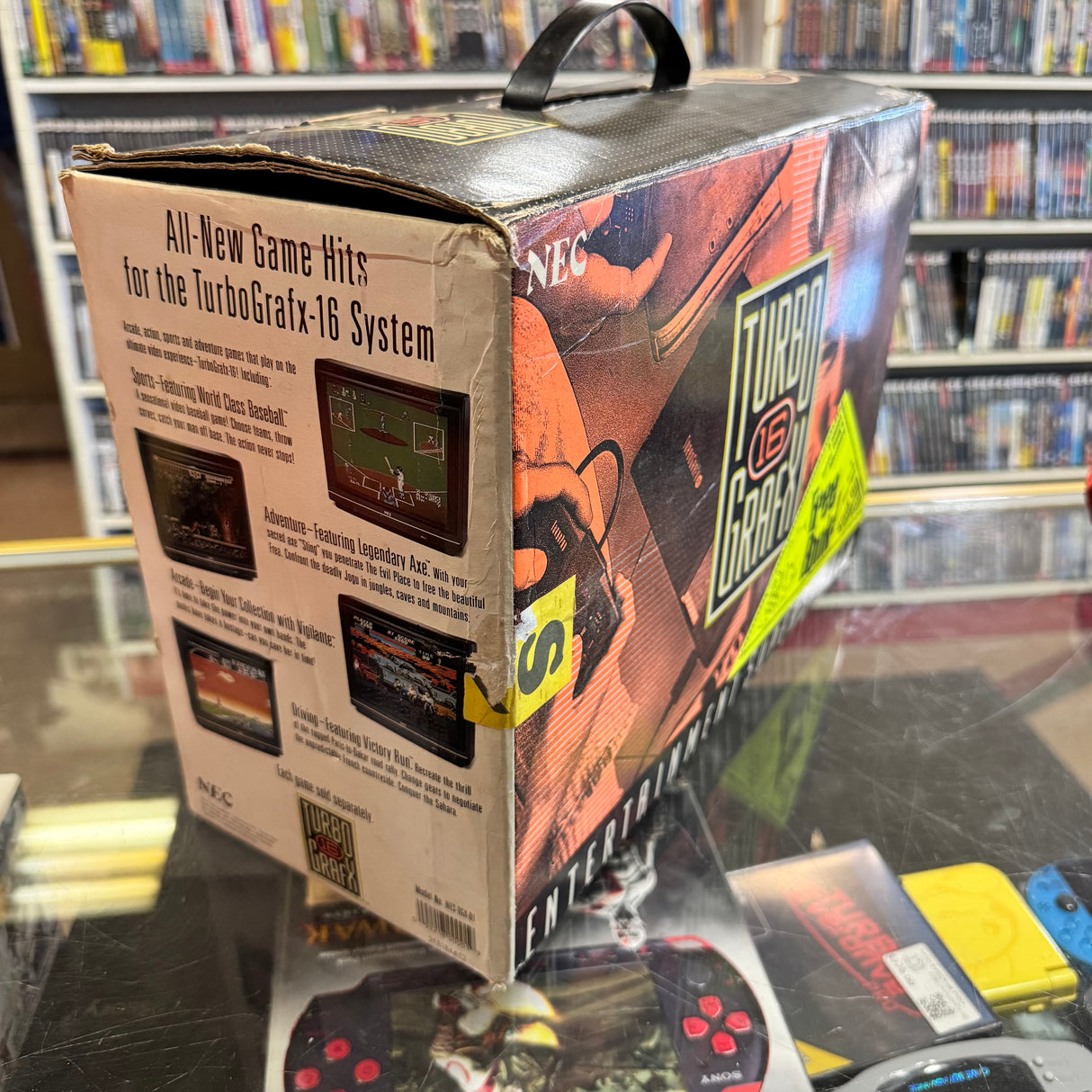 TurboGrafx-16 System with Bonk/Keith Courage - (CIB) (TurboGrafx-16)