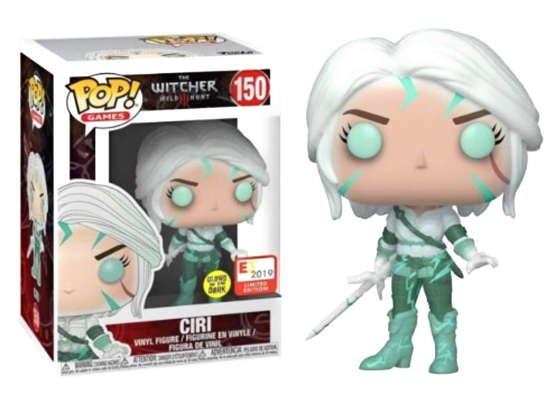 Funko Pop Witcher Ciri GLOW E32019 #150