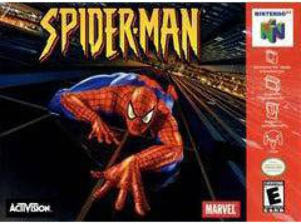 Spiderman with Manual - (LS) (Nintendo 64)