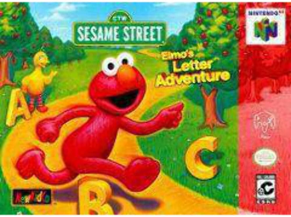Elmo's Letter Adventure - (LS) (Nintendo 64)
