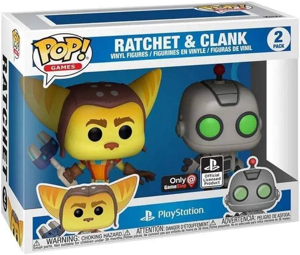 Funko Games Ratchet and Clank GME excl 2 Pack