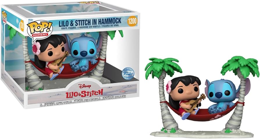 Funko Pop Moment Lilo and Stitch in Hammock #1200