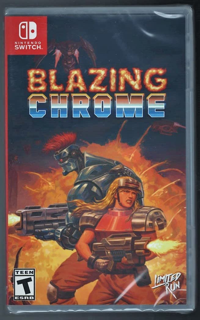 Blazing Chrome - (CIB) (Nintendo Switch)