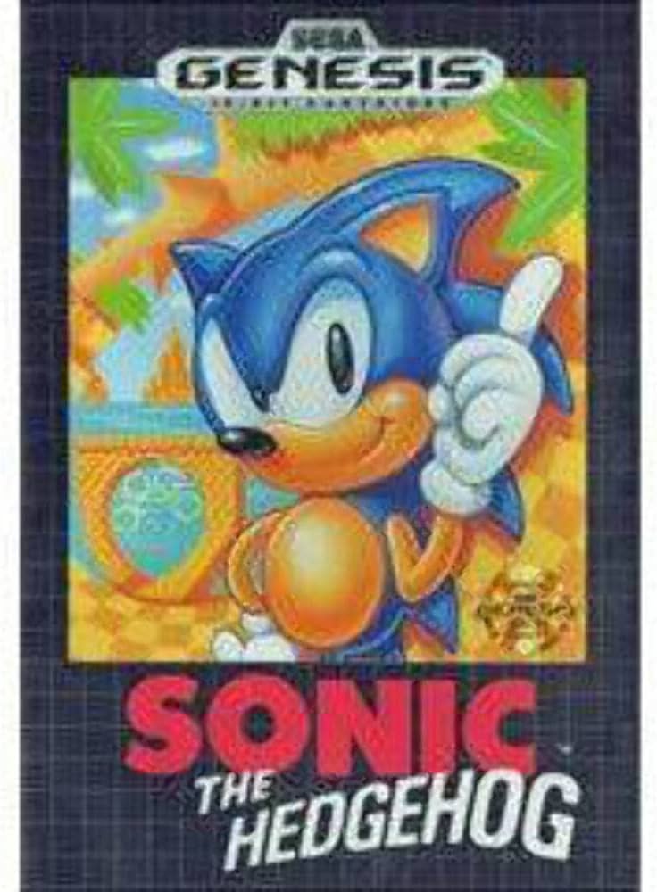 Sonic the Hedgehog - (CIB Flaw) (Sega Genesis)