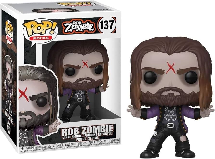 Funko Pop Rocks Rob Zombie #137