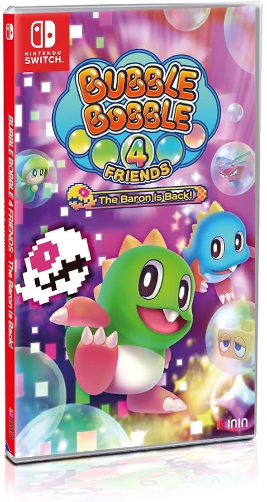 Bubble Bobble 4 Friends: The Baron is Back - (CIB) (Nintendo Switch)