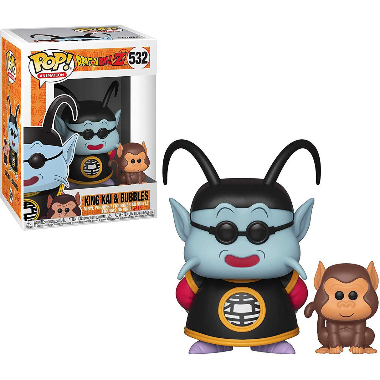 Funko Animation King Kai and Bubbles #532