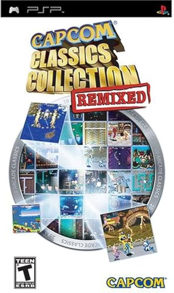 Capcom Classics Collection Remixed - (LS) (PSP)