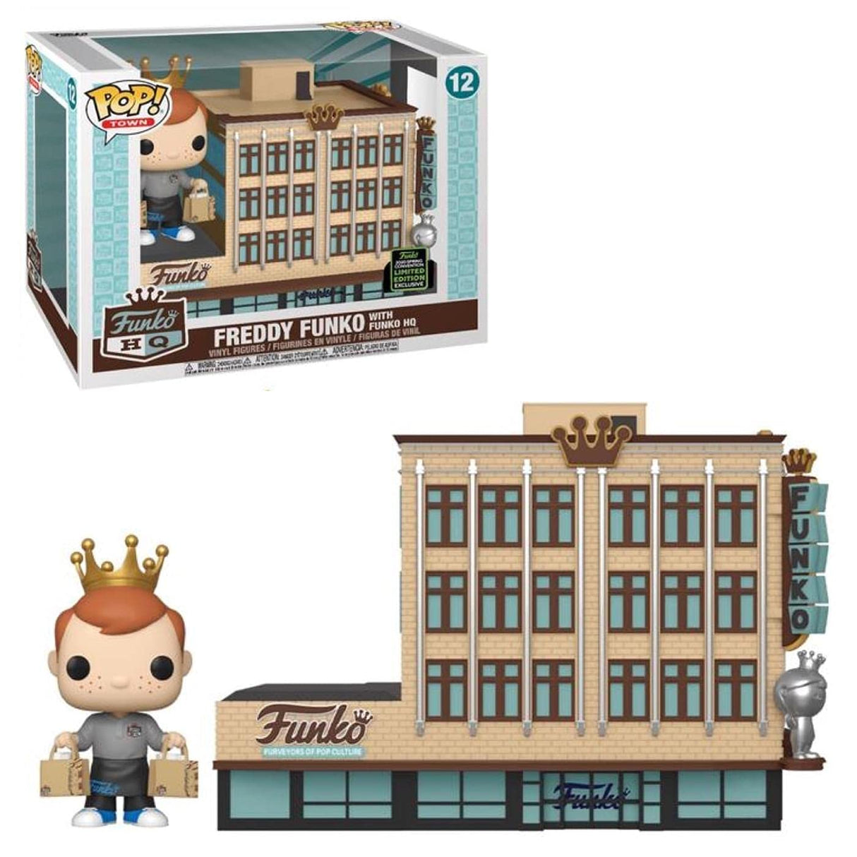 Funko Pop Town Freddy Funko with Funko HQ #12