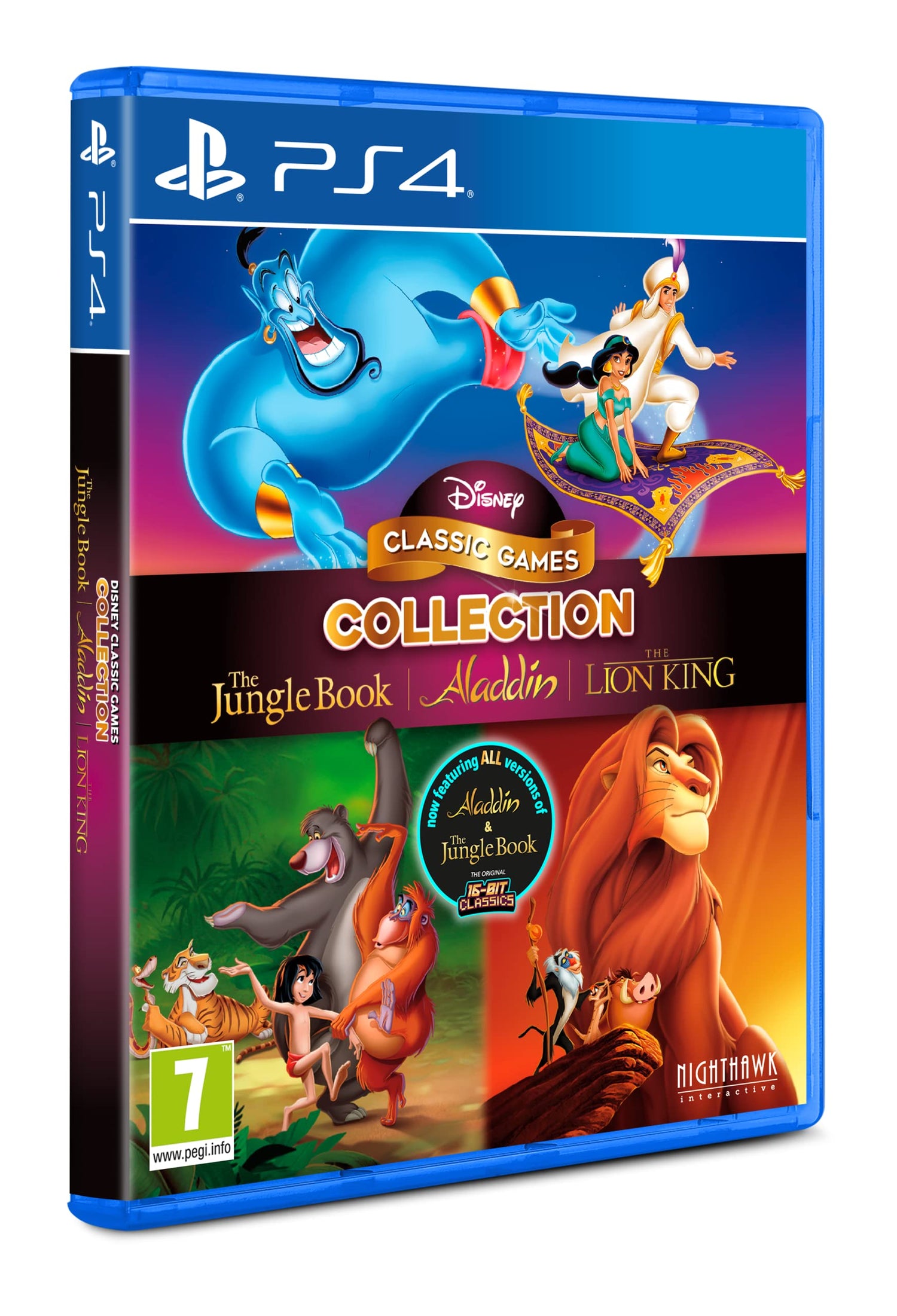 Disney Classic Games Collection: The Jungle Book, Aladdin, & The Lion King - (CIB) (Playstation 4)