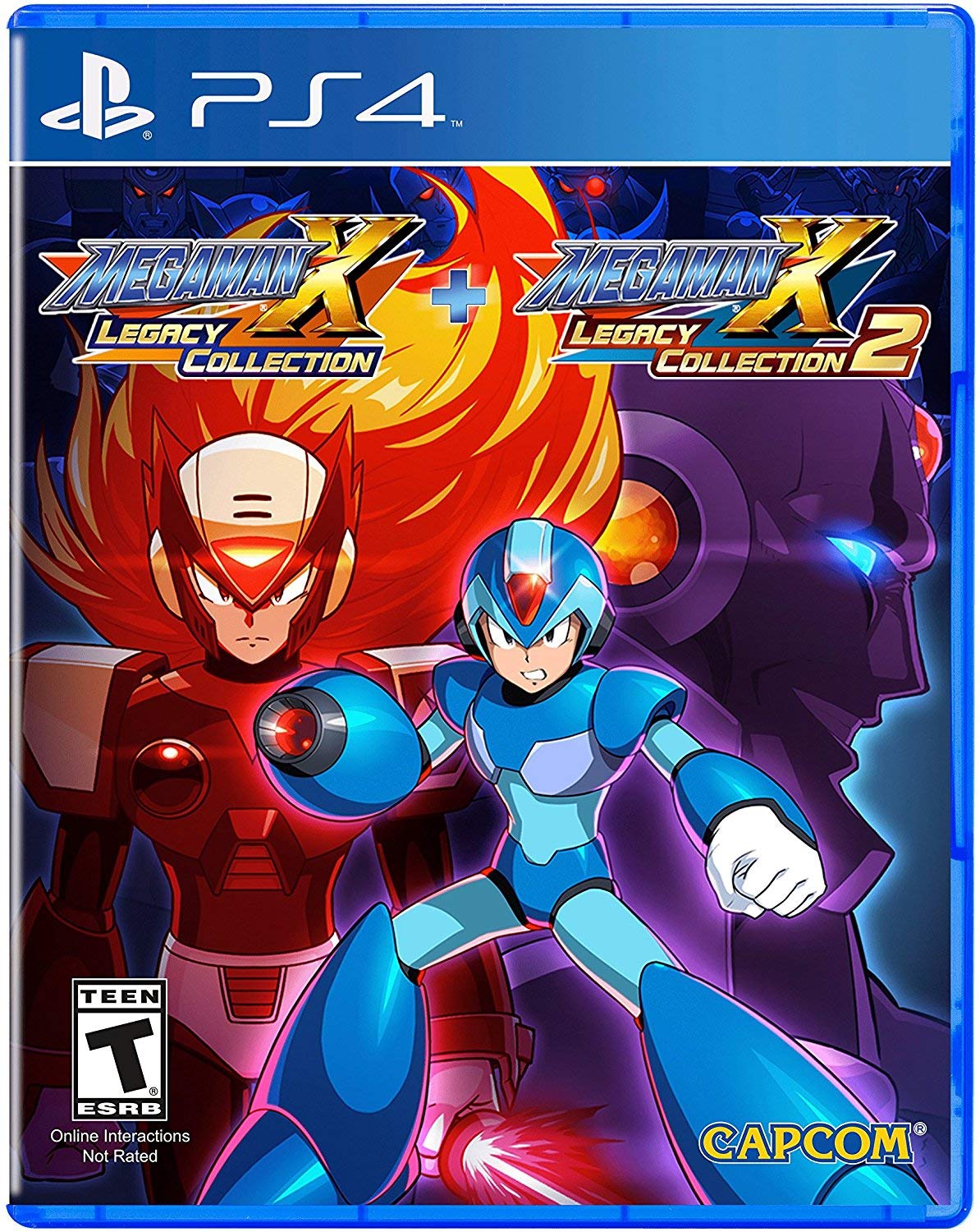 Mega Man X Legacy Collection 1 + 2 - (CIB) (Playstation 4)