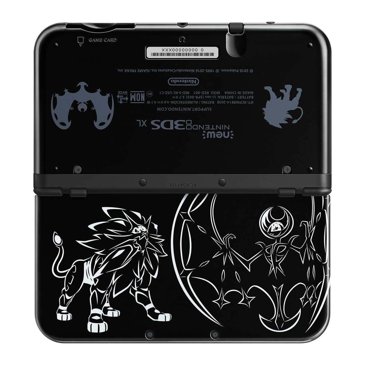 New Nintendo 3DS XL Solgaleo Lunala Edición Negra - (LS) (Nintendo 3DS)