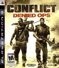An image of the game, console, or accessory Conflict Denied Ops - (Missing) (Playstation 3)