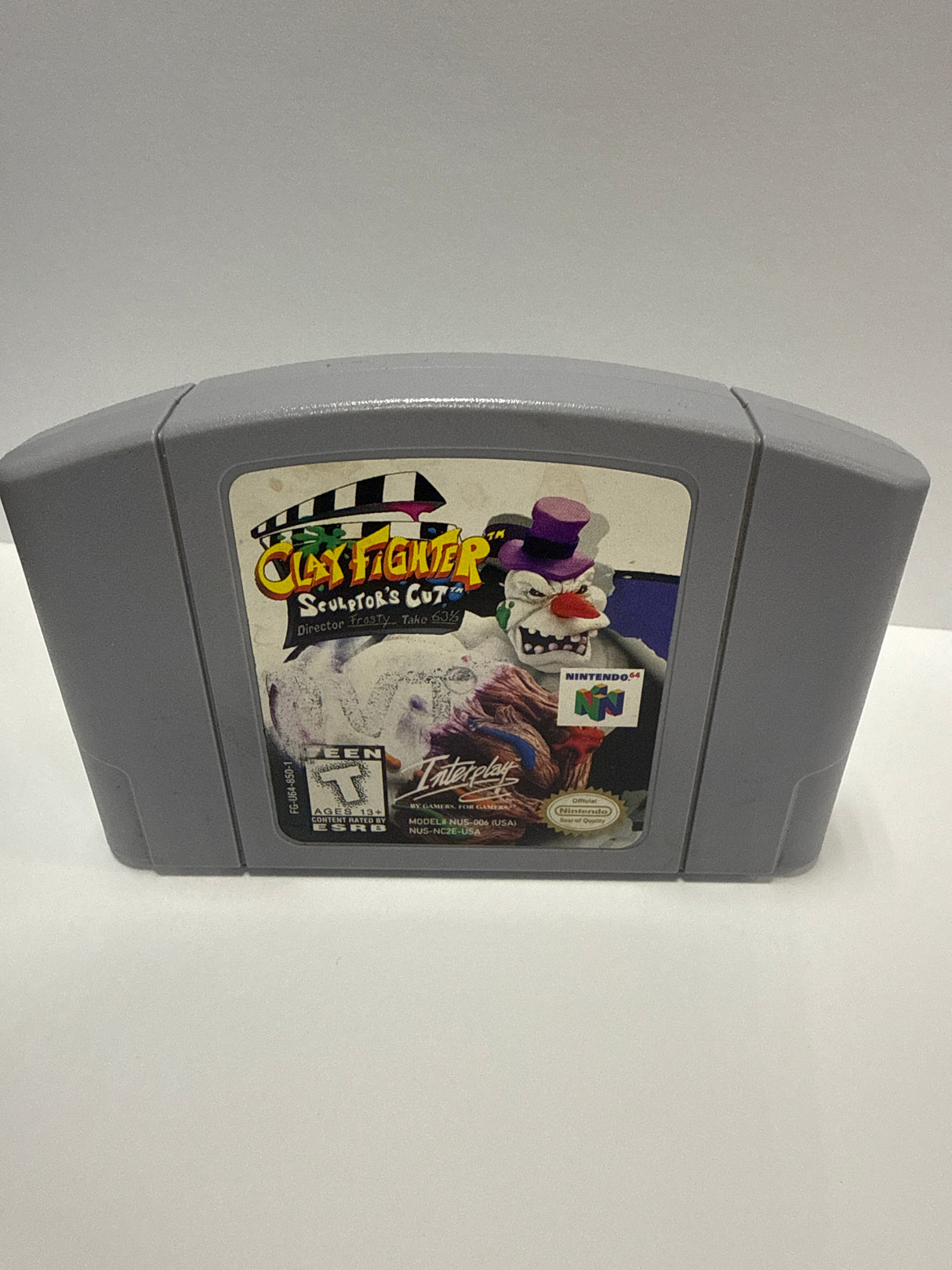Clay Fighter Sculptors Cut - (LS Flaw) (Nintendo 64)