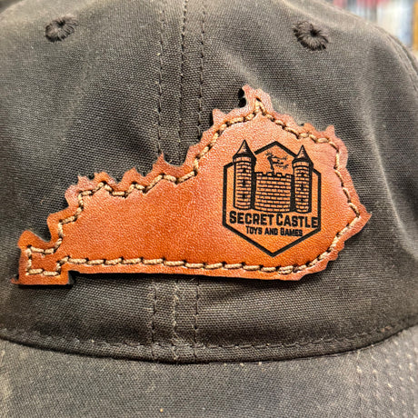 Brown Outdoor Secret Castle Kentucky Logo Wax Dad Hat