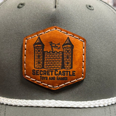 Dark Olive Secret Castle Logo White Rope Richardson 258