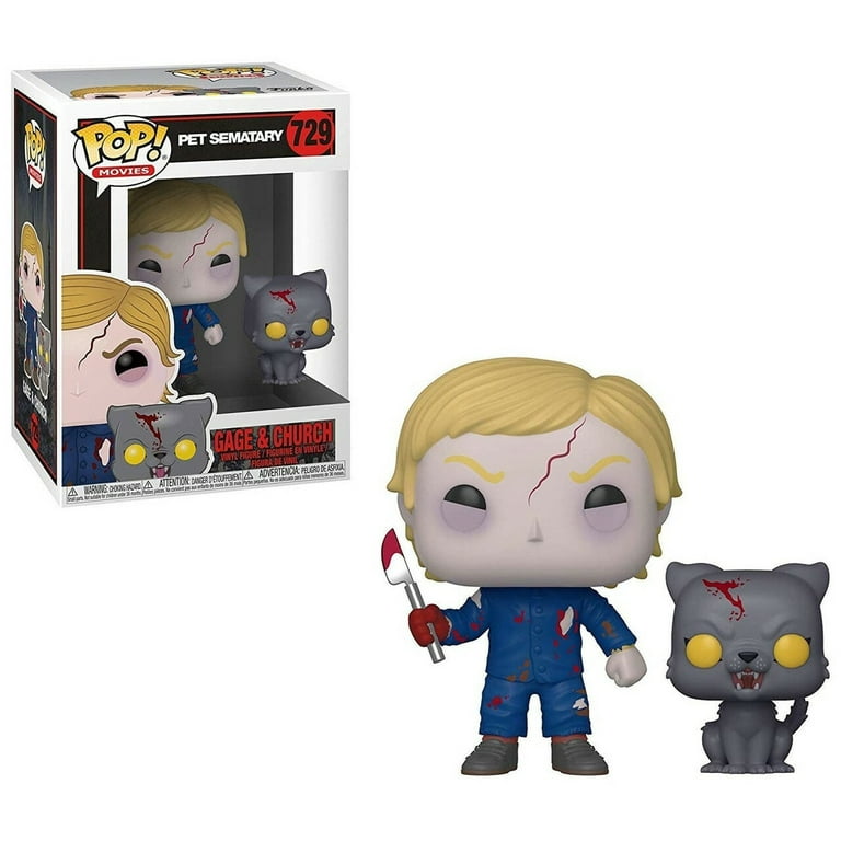 Funko Pop Pet Sematary Gage & Church #729