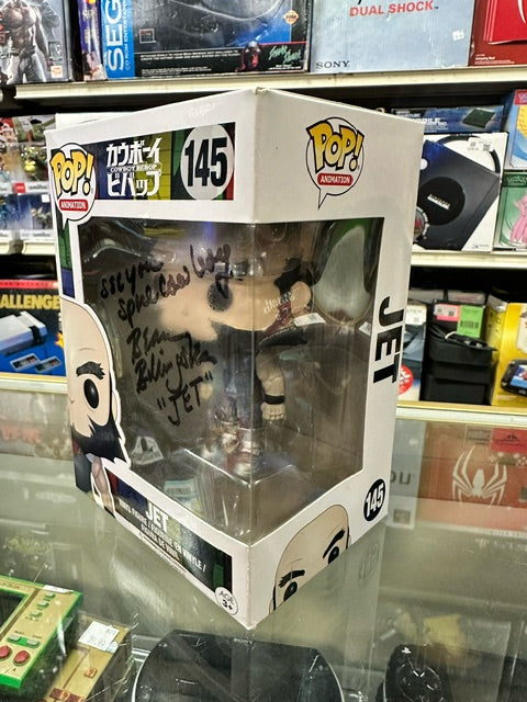 Funko Pop Cowboy Bebop Jet SIGNED #145