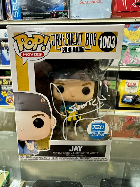 Funko Pop Jay & Silent Bob Reboot Jay SIGNED #1003