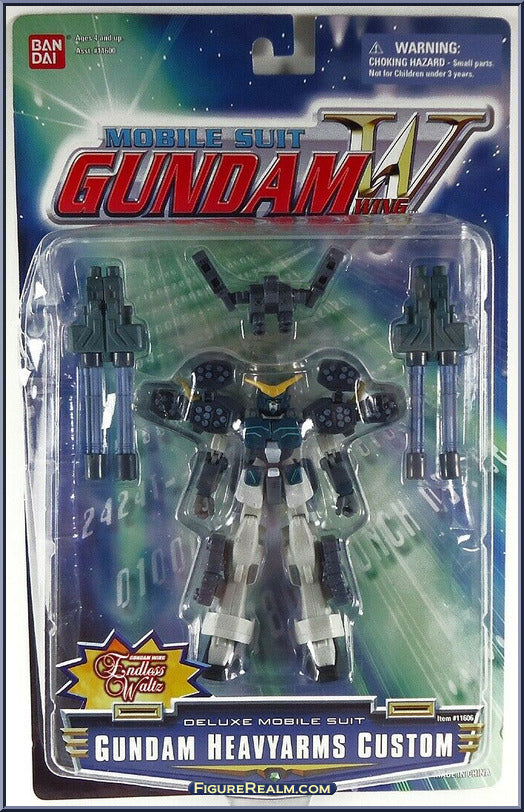 Mobile Suit Gundam Wing - Mobile Suit Gundam Heavyarms Custom Action Figure - (Sealed) (2000)