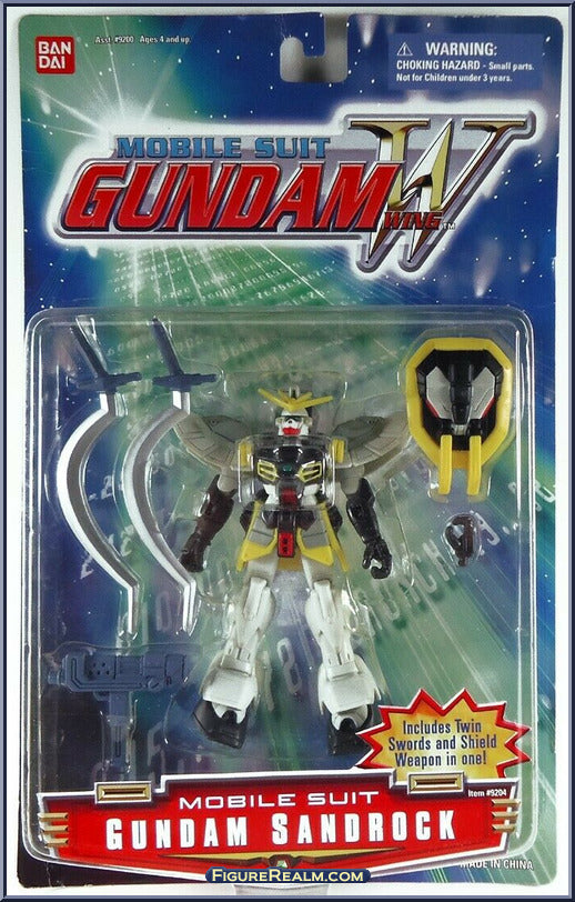Mobile Suit Gundam Wing - Mobile Suit Gundam Sandrock Action Figure - (Sealed) (2000)