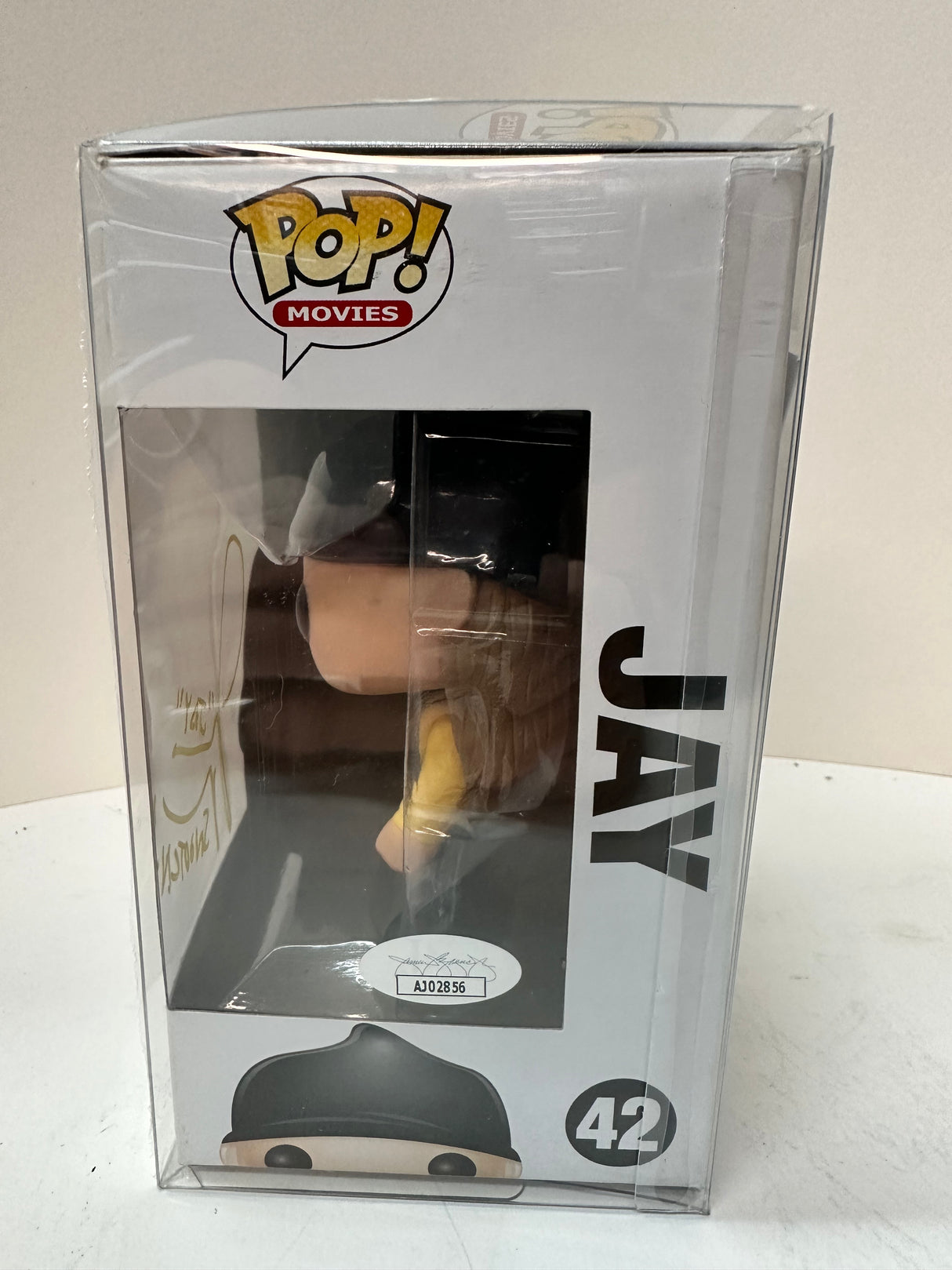 ¡Funko Pop! #42 "JAY" Jay y Bob el Silencioso Contraatacan Saltado Jason Mewes FIRMADO