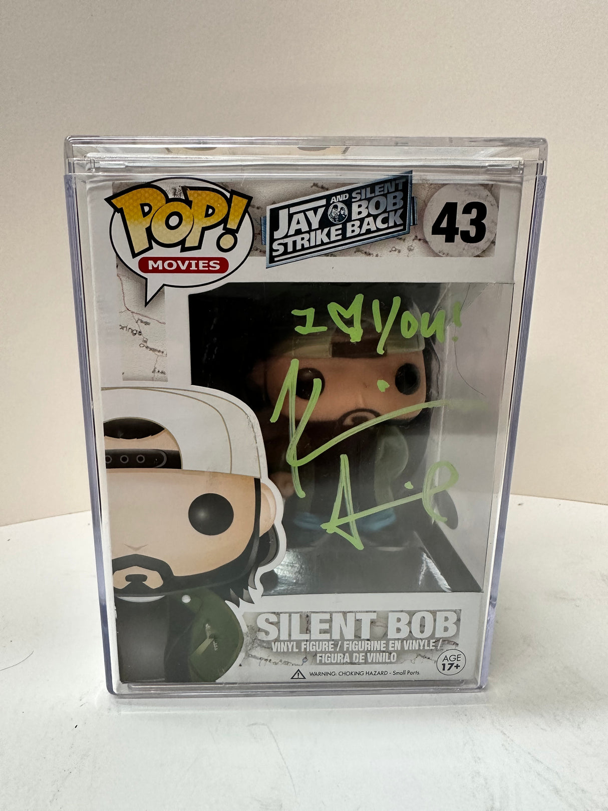 ¡Funko Pop! #43 Bob Silencioso FIRMADO