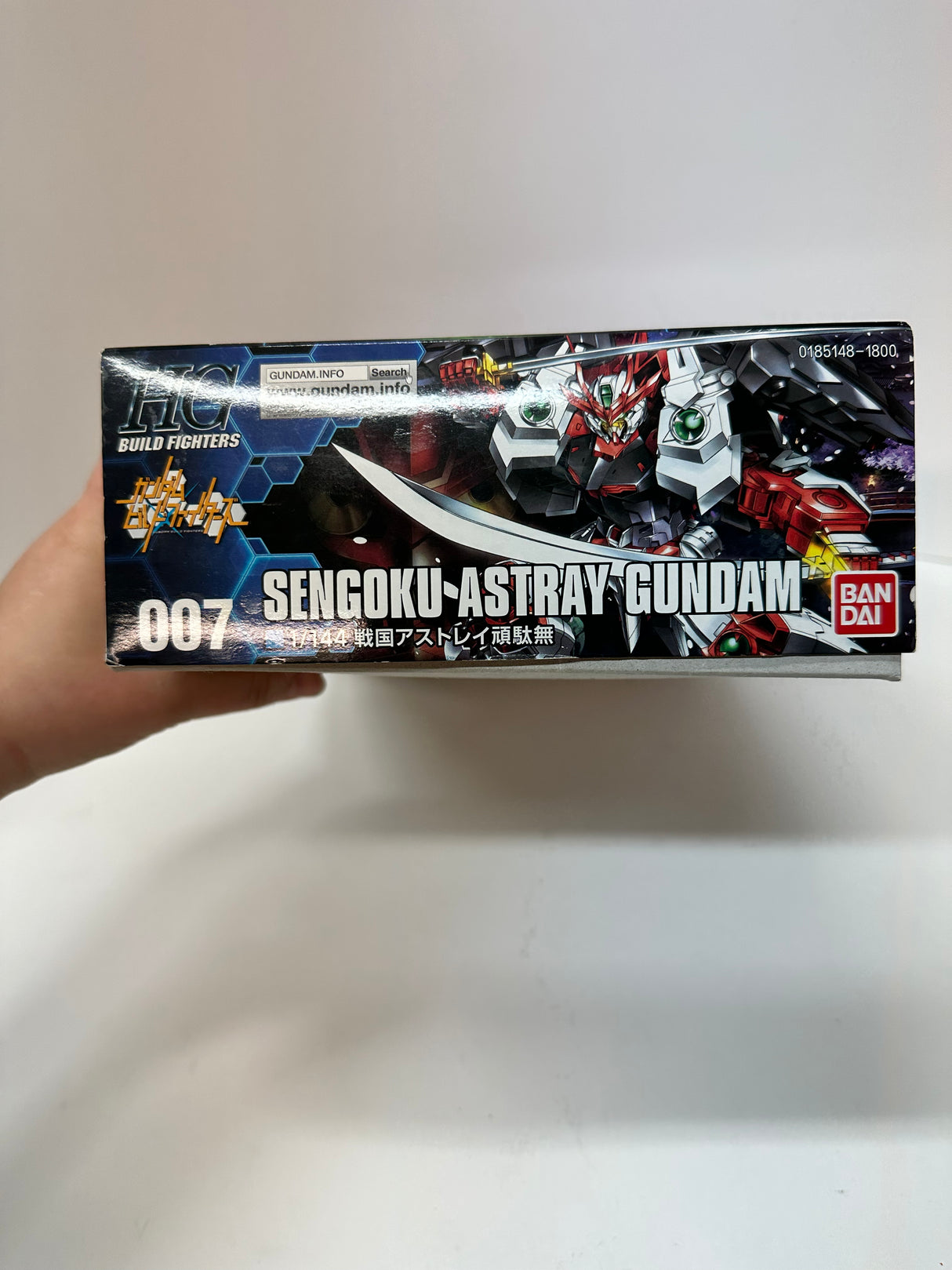 BANDAI HGBF Sengoku Astay Gundam Nils Nielsen 1/144 Kit de modelo de plástico F/S