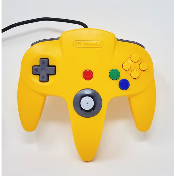 Yellow Controller - (LS Flaw) (Nintendo 64)