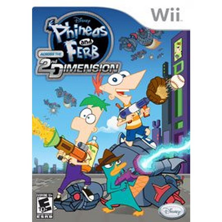 Phineas and Ferb: Across the 2nd Dimension - (Missing) (Wii)