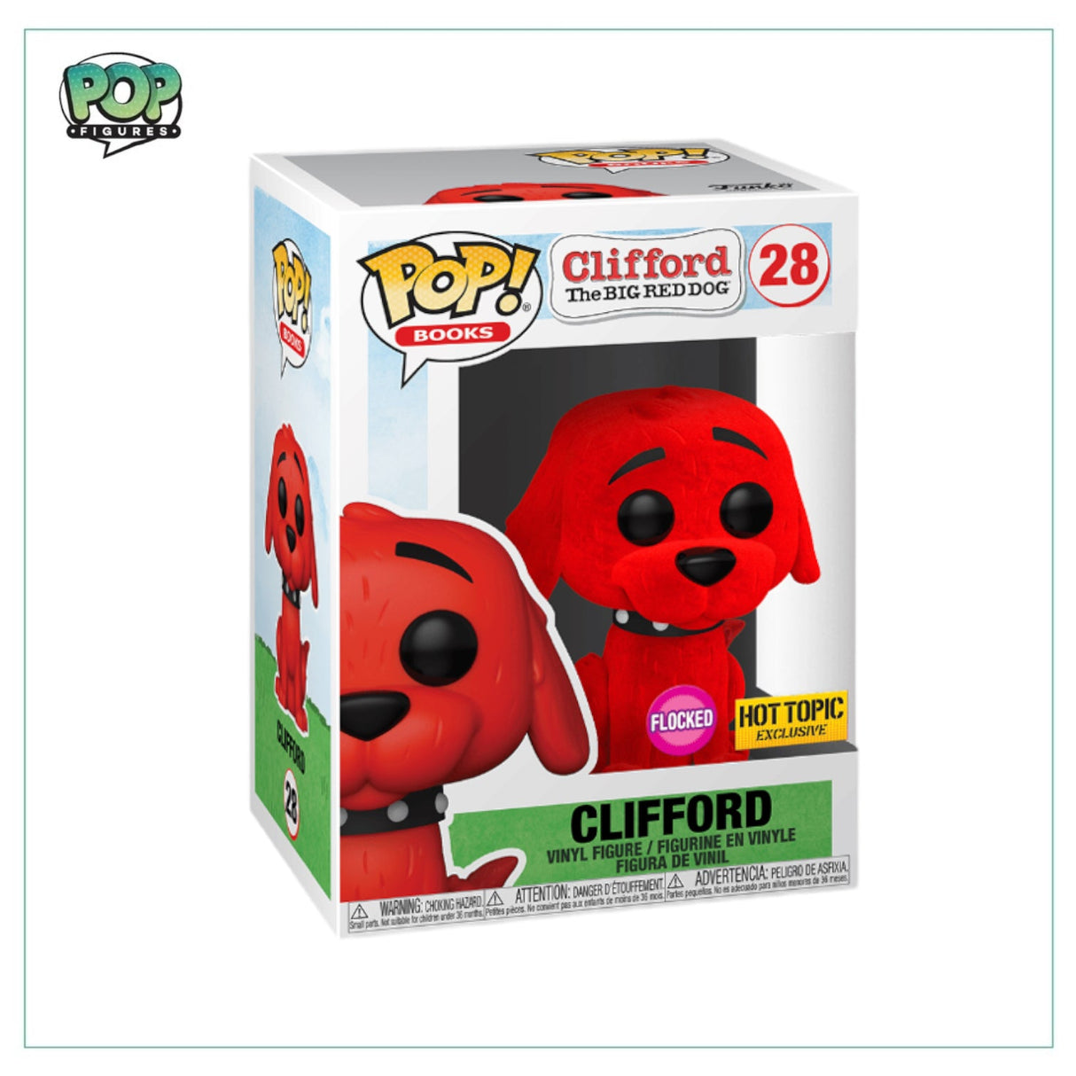 Funko Pop Clifford Flocked HTP Excl #28