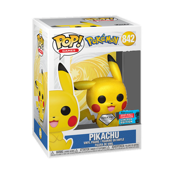 Funko Games Pokemon Pikachu Diamond 2021 Fall Conv #842